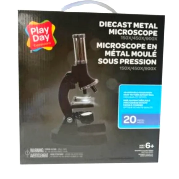 Kids Diecast Metal Microscope Set - Picture 1 of 5